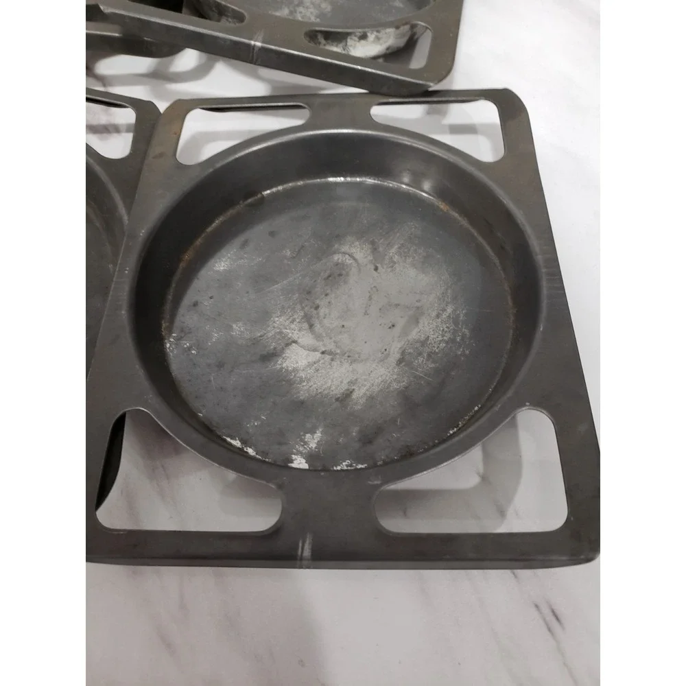 Lot 6 Vintage 1964 Kenner Easy-Bake Oven Metal Baking Pans REPLACEMENT PARTS